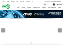 Tablet Screenshot of hugoanywhere.ca